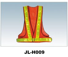 LED light reflective vest