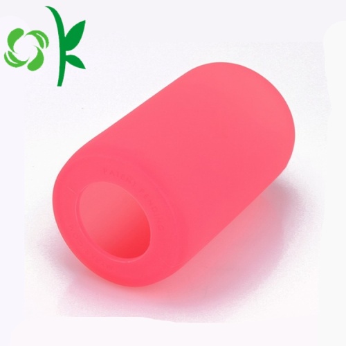 Tùy chỉnh OEM Silicone chai nước thủy tinh bền tay áo