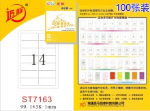 A4 Mailing Labels-St7163