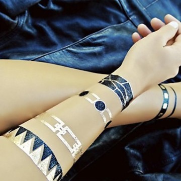 metallic tattoo sticker body tattoo sticker