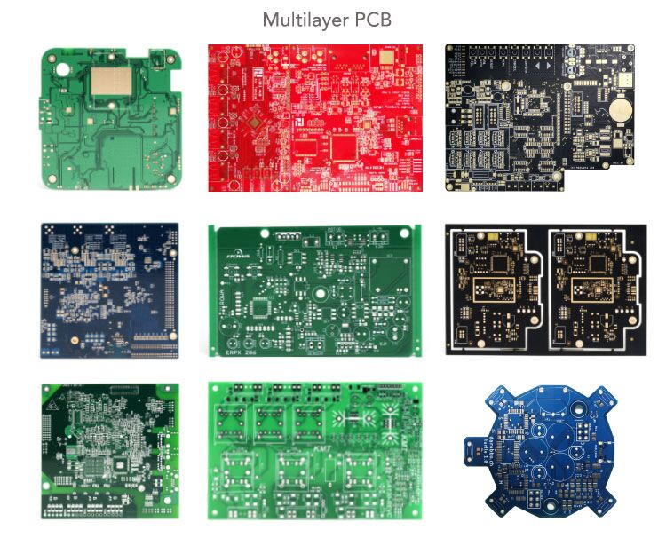 2 layer green soldermask double -sided circuit boards power supply pcb