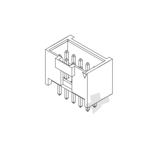 2,54mm Pitch 180 ° Series Connector Series AW2555V-XP