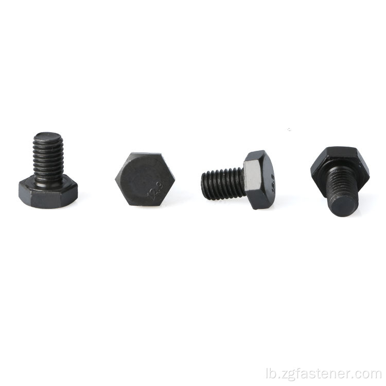 Schwaarzoxid Hex Bolt DIN