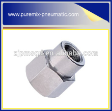 female straight pneumatic pipe fitting for rigid nylon tubes,pneumatic push in fitting,air fitting,brass fitting