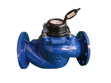 Vertical screw type water meter