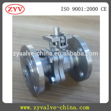 Investment Casting Flanged Ball Valves Floating Ball Valves