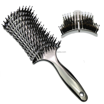 Vent Brush Brush Ventilated Curved Detangling Long Hair Brush Factory