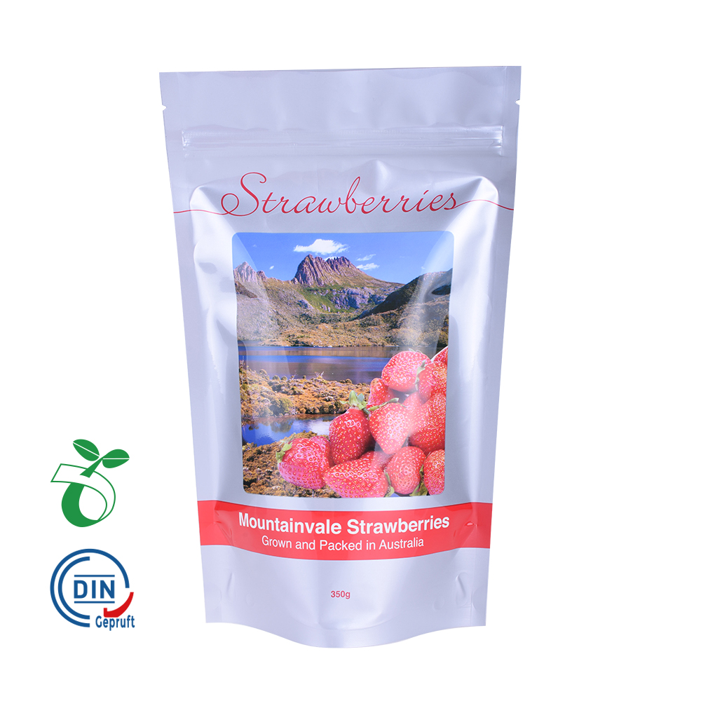 عالي الجودة من البلاستيك PLA PBAT Biodeadabyable Food Food Bag Ziplock Bag