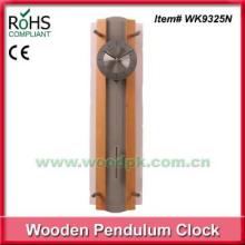 Fashion design natural color case decorated clock