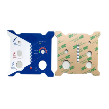 Custom Silk Printing Polycarbonate Graphic Overlay Panel