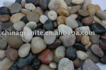 garden marble pebbles in mixed color