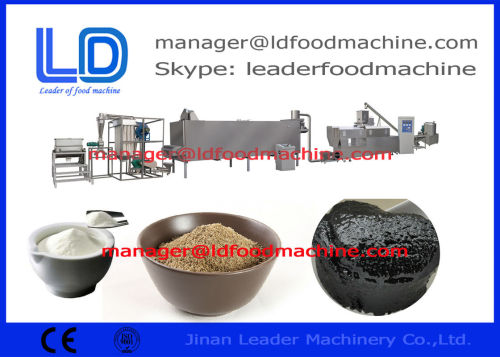 Sesame Paste / Beans Powder Rice Powder Making Machine Of Screw Self-cleaning