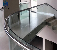 Stainless Steel Balcony Glass Balustrade Railing Systems
