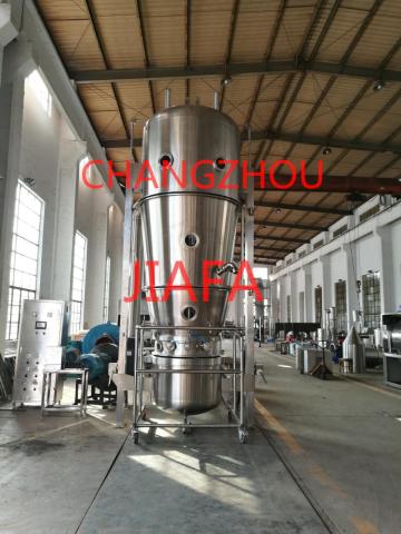 Fluid bed bottom spray coater machine