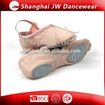 Ladies &girl Stretch Canvas Ballet Shoes pink ballet slipper