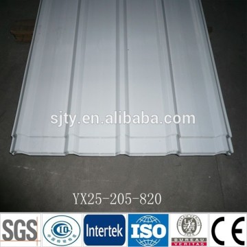 Corrugated wall cladding steel sheets