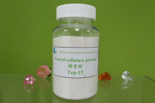 White Powder Neutral Cellulase Enzyme And Low Back-staining Textile