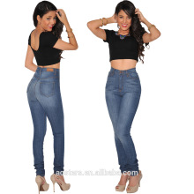 china custom denim jeans textile fabric woman jeans negotiate price trousers
