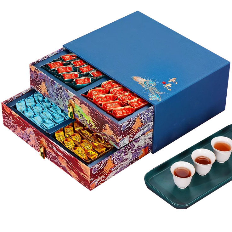 2 layers drawer paper box for tea 2 layers drawer paper box for tea