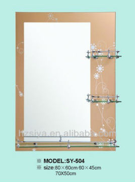 single glass mirror/bath mirror