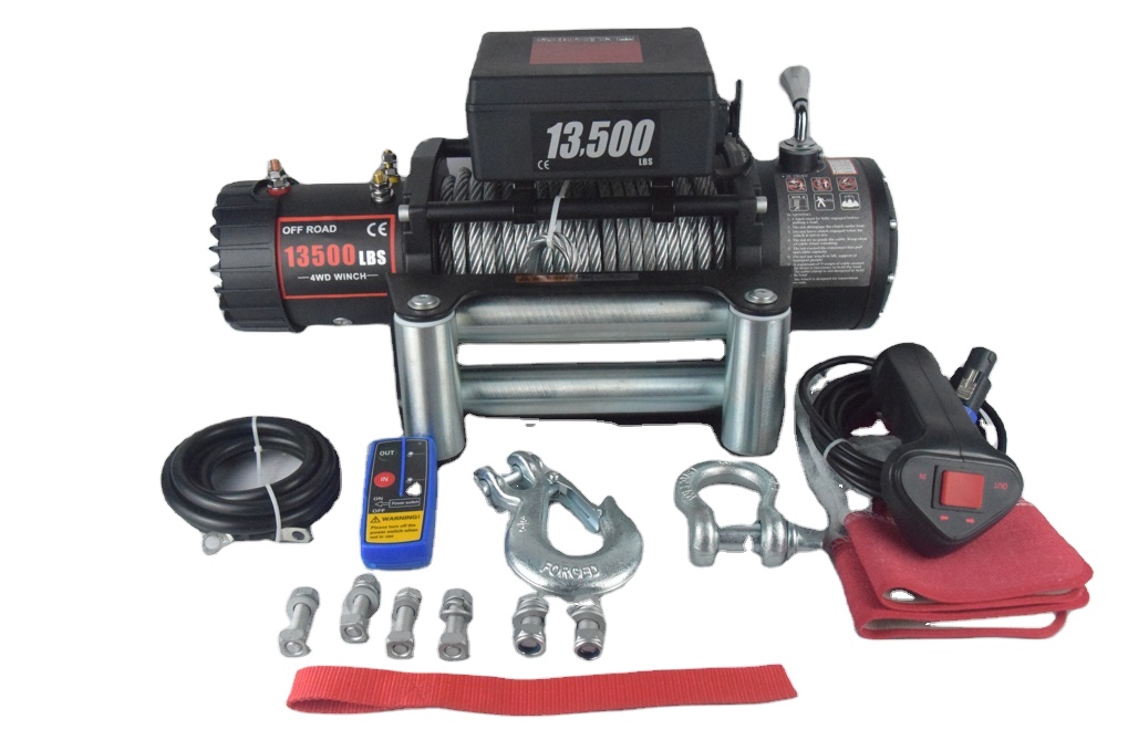 12v car trailer winch