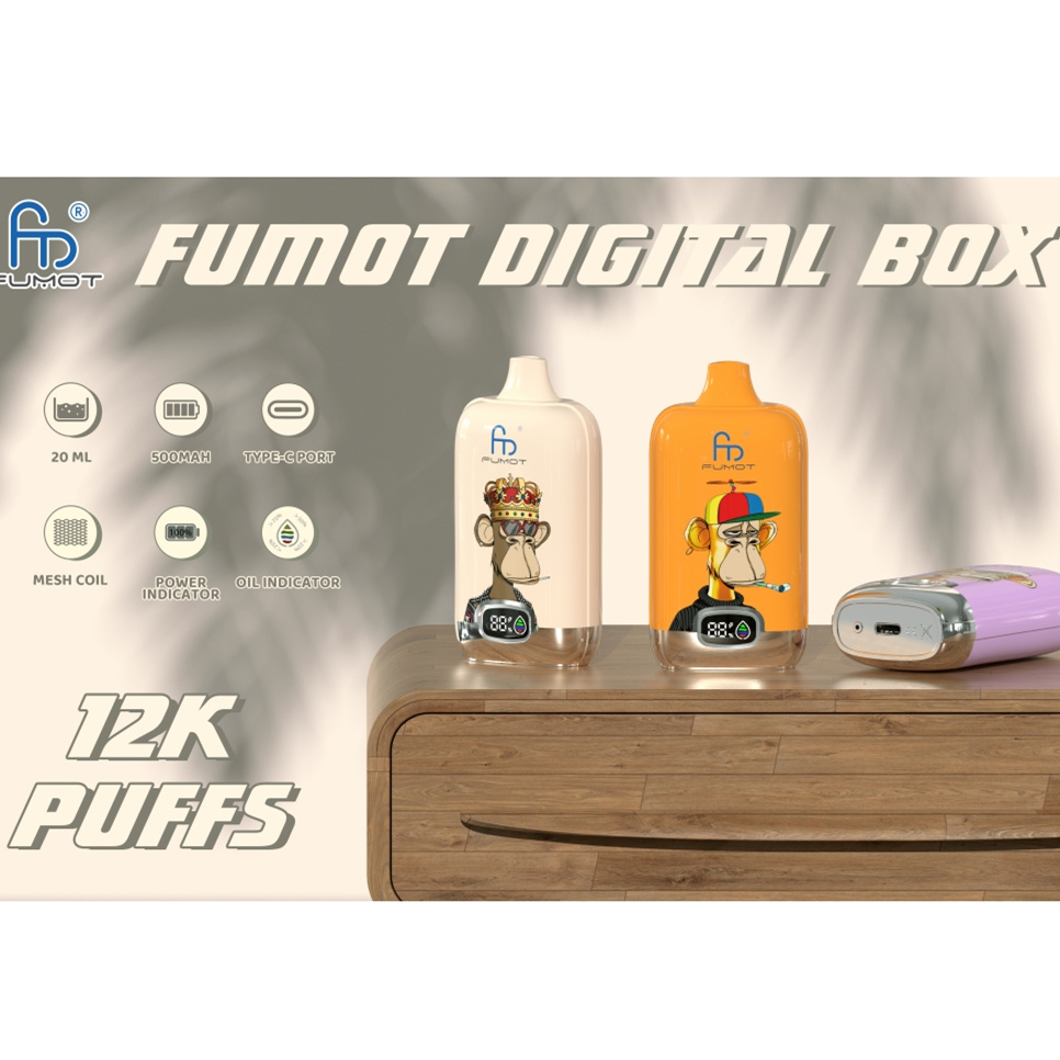 Origina Fumot Digital Box12000 Puff Best Seling Vape