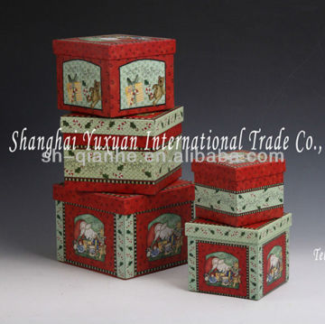 custom christmas box/ridge box/printed christmas box