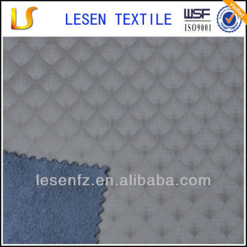 Lesen Textile embossed suede fabric membrane sofa fabric