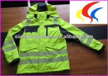 Men's Safety Warning Work Jacket