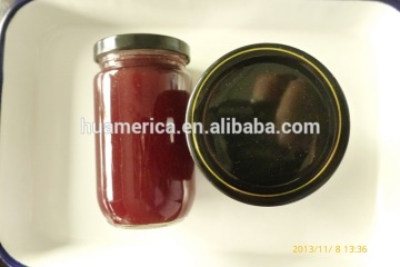 370g glass jar fruit jam/preserves-strawberry jam/preserves