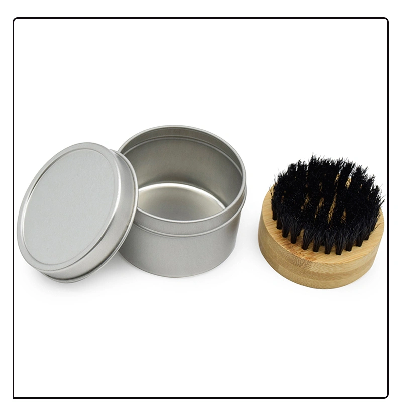 Nylon Material Men Salon Shaving Wooden Handle Brush Product Wooden Barber Beard Brushes Box Set Salon