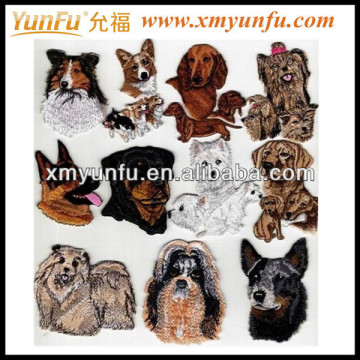 Custom Various postures Embroidered dog patches