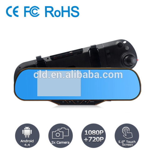 High Quality Support WIFI Rearview Mirror Full HD Car Dash Camera With Gps