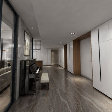 Black gloss marble effect ceramic floor tiles