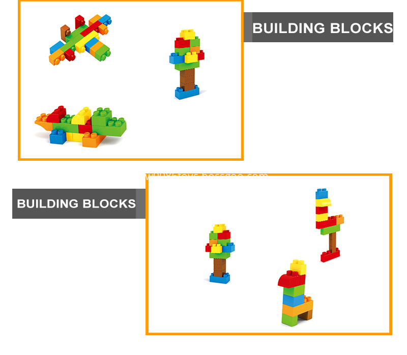 Educational Building Block Train Set