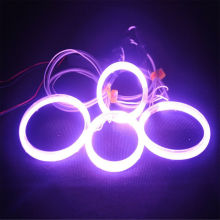 purple color CCFL angel eyes lighting for car Headlight