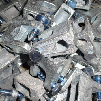 Galvanized iron hanging beam clamps