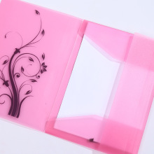 2016 transparent clear file holders A4 frosted PP document file holders
