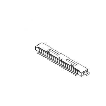 Pitch de 1,25 mm 90 ° Wafer-Smt AW1256Ra-S-XP