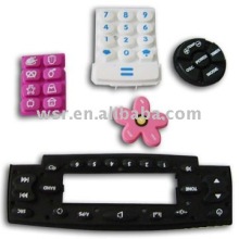 molded silicone keypad, rubber keypad