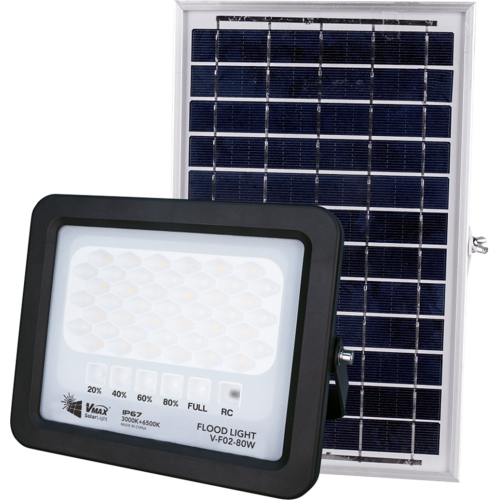 projecteurs de sécurité à énergie solaire