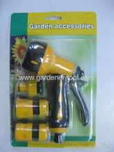Plastic 7-pattern Spray Nozzle Set Include Trigger Nozzle And Connectors.?