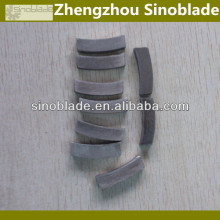 stone cutting segment for saw blade