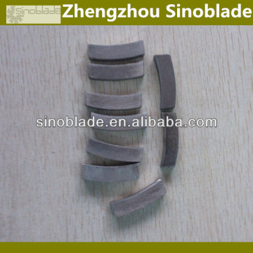 stone cutting segment for saw blade