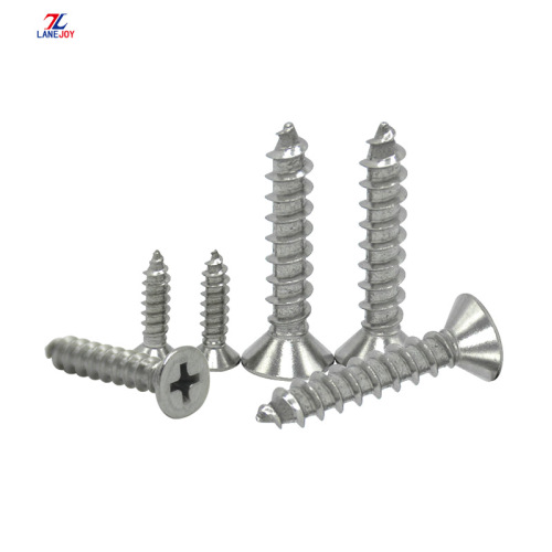 Stainless Steel Countersunk Self-Tapping Flat Head Screws
