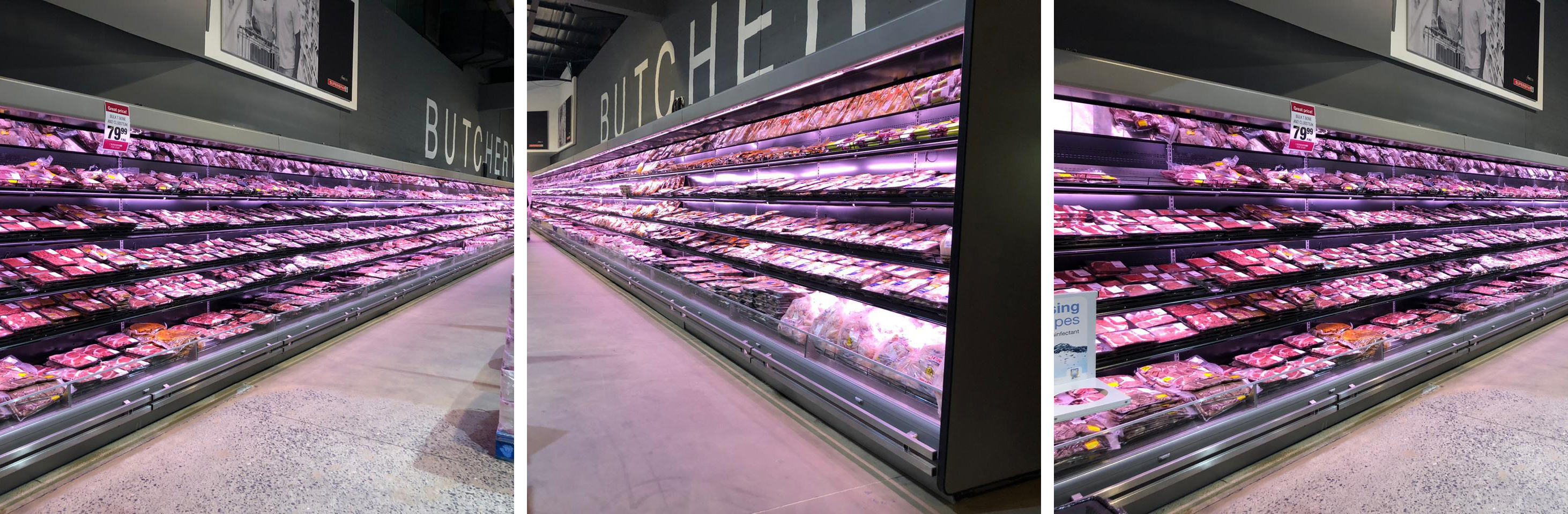 8 ft Multideck Meat Display Cabinets