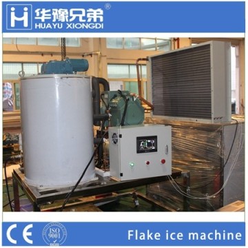 Seawater ice machine for fish install on boat