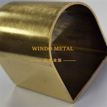 Architectural decorative brass tube railing