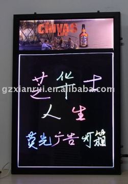 LED writing board Menu display