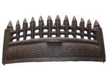 Fireplace metal black gates home fire gates